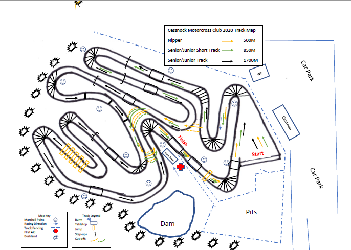motocross track maps